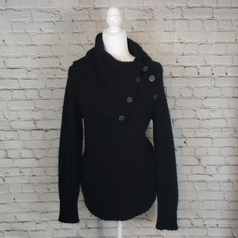 ⚡Divided⚡Buttoned Cowl Neck Sweater